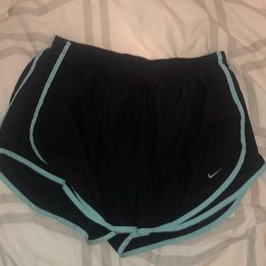 Teal and Black Women’s XL Nike Shorts